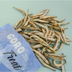gorogoro 고로고로릿 대용량 동결건조 미니트릿 고양이 간식, 열빙어, 500g, 1개