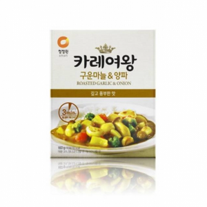 카레여왕 구운마늘 & 양파, 160g, 3개