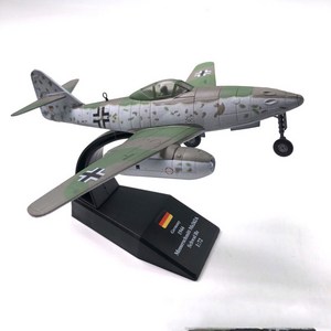 JASON TUTU 1/72 비율 Messerschmitt Me 262 전투기 합금 밀리터리 항공기 모델 다이캐스트 금속 비행기, Me-262 Fighter, 1개