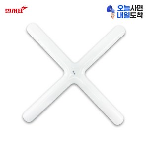 번개표 LED십자등 엘바 80w 주광색 1개입, 1개