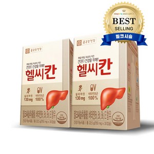 종근당건강 헬씨칸, 30정, 22.5g, 6개