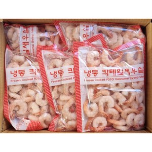 [대영] 냉동 칵테일 새우살 사이즈 71/90 (200g*10팩) 2kg, 10개