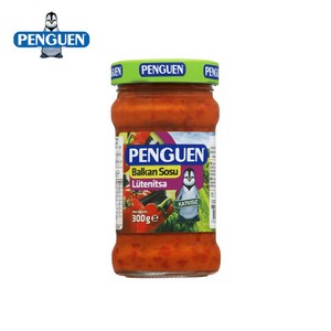 유러피안 펭귄 디핑 발칸소스 비건 토마토 샐러드 스파게티 나초, 발칸소스 루테니사, 1개, 300g