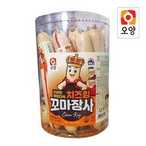 사조오양 치즈킹 꼬마장사 소시지 1.4kg (70g x 20개), 1개, 1400g