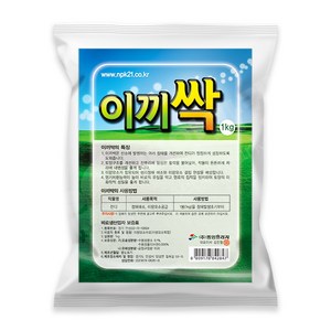 이끼싹 1kg 산소 묘지 잔디 화분 이끼 청태 제거제 잔디비료, 1개