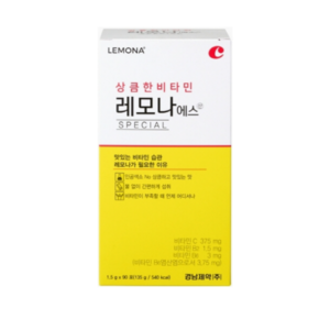 레모나 상큼한 비타민 레모나에스산 90p, 135g, 1개