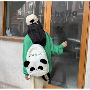 귀여운 팬더 판다 동물 인형 소풍 여행 백팩 가방