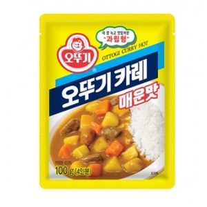 오뚜기 카레 매운맛, 100g, 2개