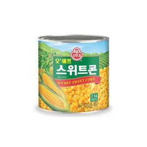 오뚜기 오쉐프 스위트콘, 3kg, 2개