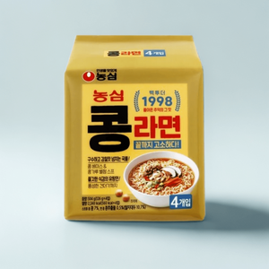 농심 콩라면 126g 4개입