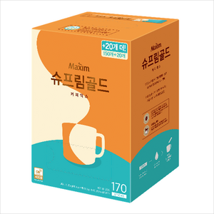 맥심 슈프림 골드 커피믹스, 13.5g, 170개입, 1개