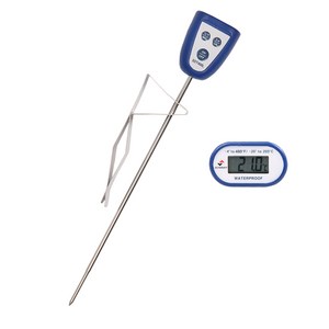 [서미트] 휴대용 포켓 온도계 DT400L, 1개