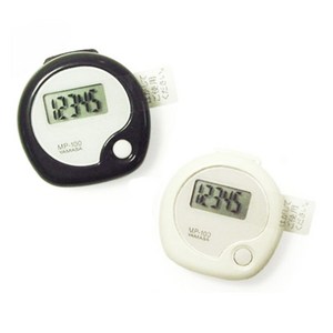 일제 야마사 디지털 만보계 MP100, 검정, 1개