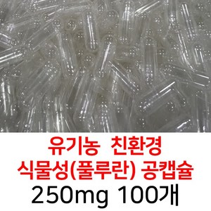 라이프건강 유기농공캡슐(250mg 100개) 식약허가통과, 100정, 250mg, 1개