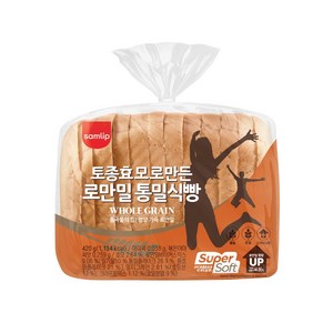 삼립 로만밀 통밀식빵, 420g, 4개