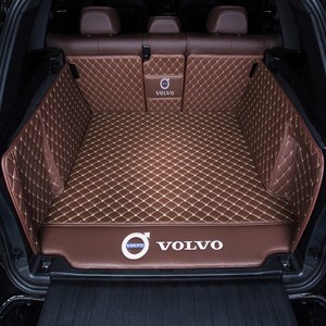 실물파 볼보 트렁크매트 S90 XC40 XC60 XC90 V40 V60 V90 전용, 풀커버, 스트라이프, 블랙