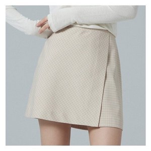미쏘 여성용 미니 랩 카고 스커트