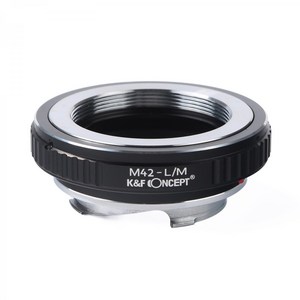 K&F Concept M42-LM _ M42 Lens - Leica M Body 변환어뎁터, 1개