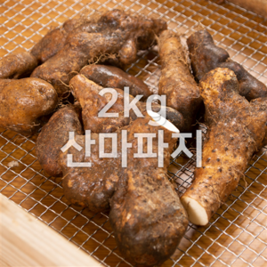 안동 태산농장 산마 산약 참마, 1박스, 2kg (a.산마파지)