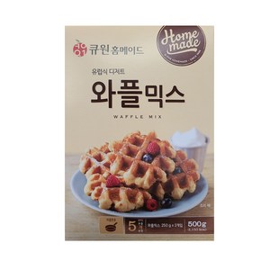 큐원 홈메이드 와플믹스, 500g, 1개