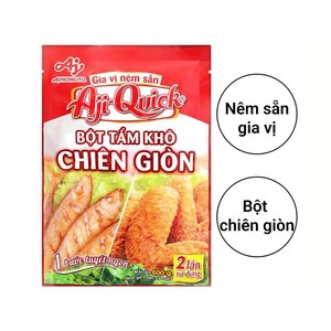 Vmart 베트남 봇탐코 튀김가루 Aji-Quick Bot tam kho chien gion, 1개, 84g