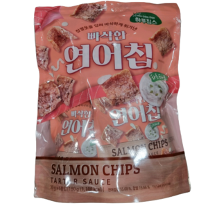 [트레이더스] 빠삭한 연어칩 타르타르 30g x 6입 소포장 영양간식, 180g, 1개