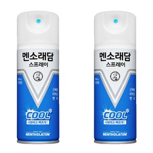 멘소래담 쿨 스프레이 파스 에스 180ml, 1개입, 2개