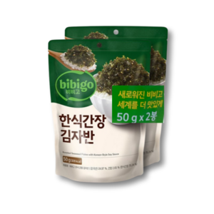 비비고 한식간장 김자반 (50gx2개), 100g, 4세트