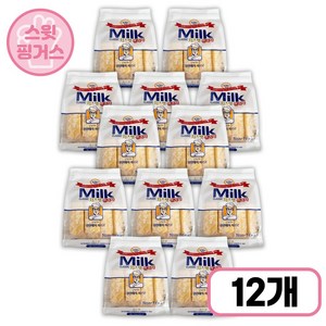 밀크 클래식 치즈맛 쌀과자, 240g, 12개