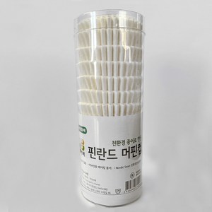 핀란드 머핀컵 유산지컵 베이킹 종이컵, 핀란드머핀컵 /, B.45mm 화이트 200매 케이스, 1개, 화이트