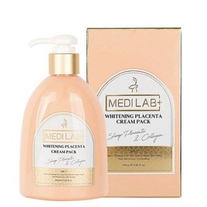 Medilab body lotion 메디랩 화이트닝 플라센타 바디 로션 500ml+사은품, 1개, 290ml