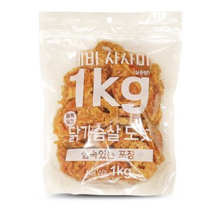 [Tabby]테비사사미 실속포장(1kg/닭가슴살도넛), 1kg, 1개