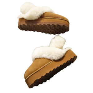 베어파우 ELISA 양털슬리퍼 (2컬러), 240, 히커리2톤K2691327PD-W／240