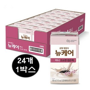 뉴케어 미니 고소한 검은깨, 150ml, 24개