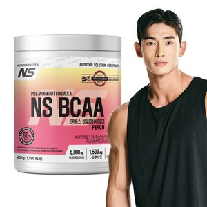 NS BCAA 아미노산 보충제 복숭아맛 400g, 1개