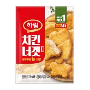 하림 치킨너겟(2), 1개, 1kg