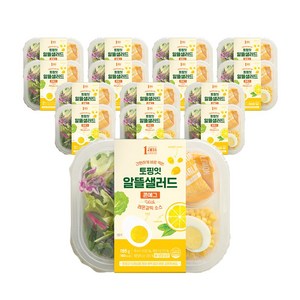 1am 토핑잇 알뜰샐러드 콘에그, 195g x 15팩, 15개
