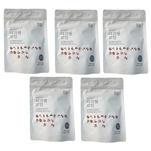 빅마마 시크릿코인 편안한맛, 80g, 5개