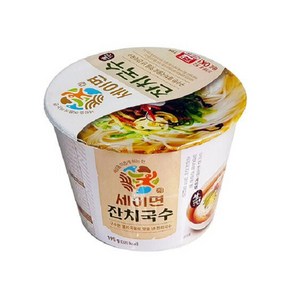 세이면 잔치국수 용기 컵라면 195g x 15개