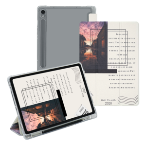 잇x디자인 갤럭시탭 S9 FE 케이스 디자인 북커버, 트레블노트