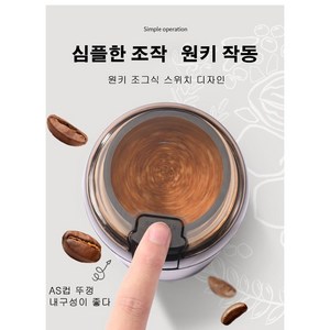 [해외 직구] 독일수입 멀티 성능 전동 자동 원두분쇄기 커피메이커