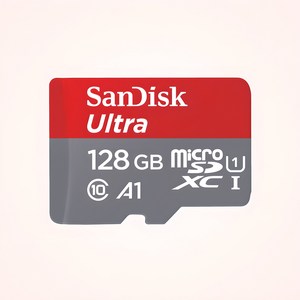 샌디스크 울트라 Mico SD 메모리카드 SDSQUAR-128GB, 128GB, 1개