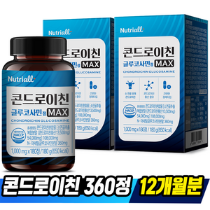 콘드로이친 글루코사민 1000mg x 180정 6개월분, 2개