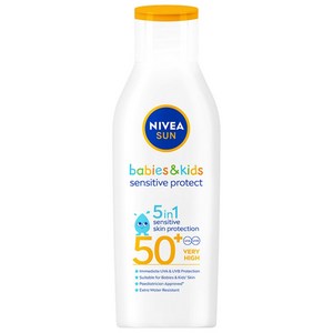 니베아 키즈 센서티브 프로텍트 앤 플레이 선 로션 SPF50+ PA++++, 3개, 200ml