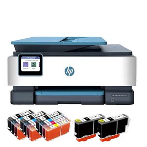 HP8028 팩스복합기 + 호환 카트리지 3세트