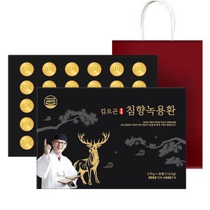김오곤 침향녹용환 3.75g x 30환 (쇼핑백포함), 1개, 112.5g