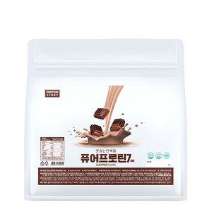 프로틴스토리 맛있는 단백질 퓨어프로틴7 1kg 초코, 1개