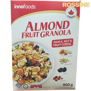 Innofoods 아몬드 후르츠 그래놀라 시리얼 900g, 1개