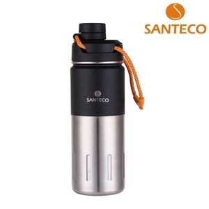 [산테코] 케이투(K2) 보온보냉병 500ml 색상선택가능, 카본블랙