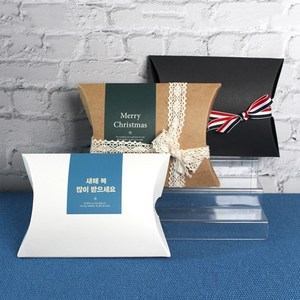 몰드몰 포장박스 - 라운드 (3색), 화이트